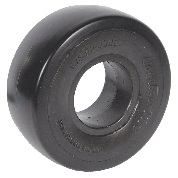 TIRE-SMOOTH, 9X3.5X4, SOLID 9" x9" x3.5"
